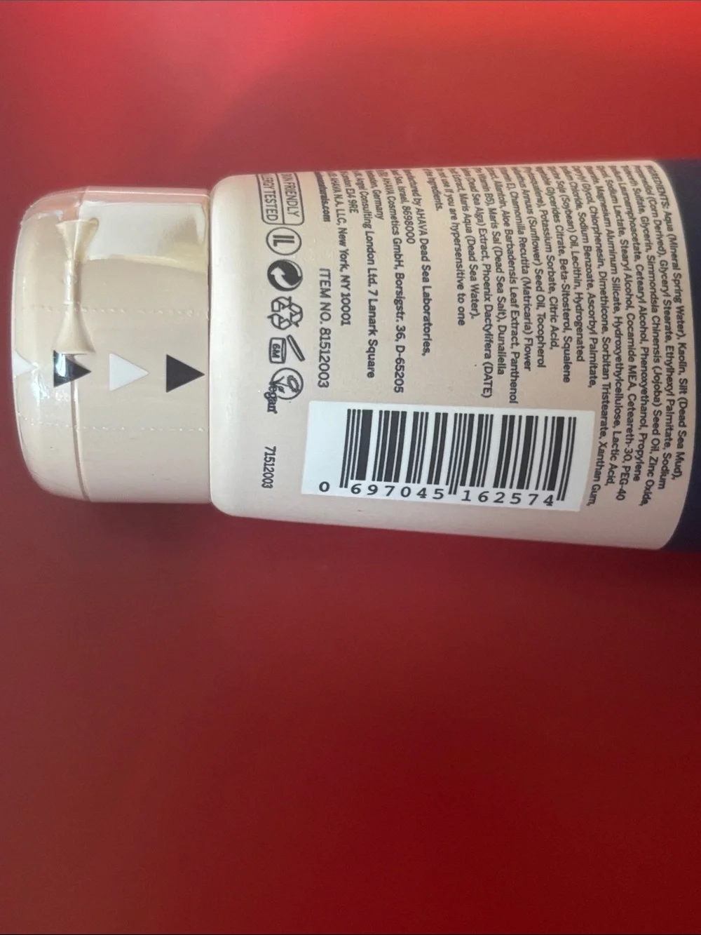 AHAVA Purifying Mud Mask